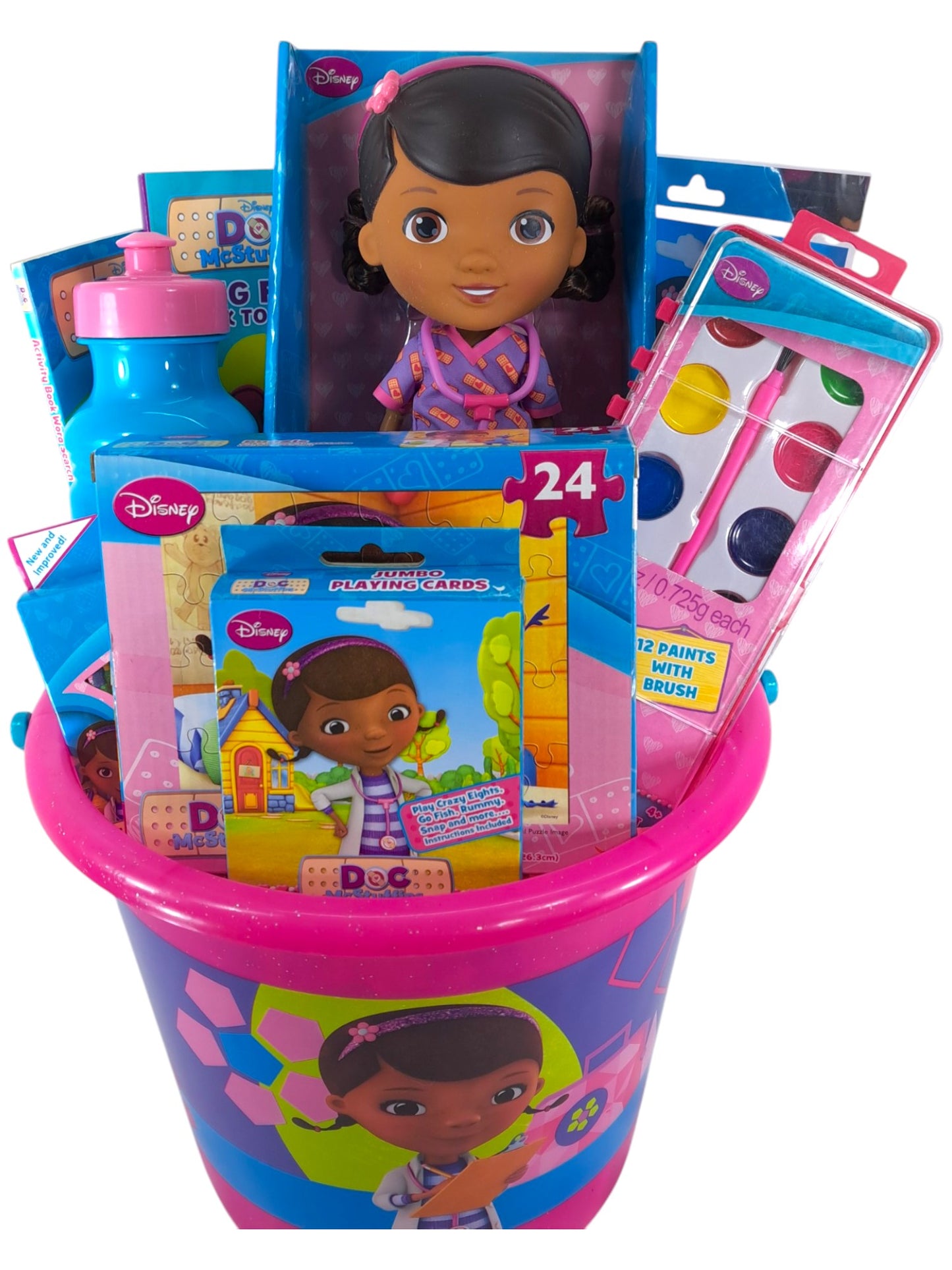 Doc McStuffins Deluxe Gift Basket With Doll