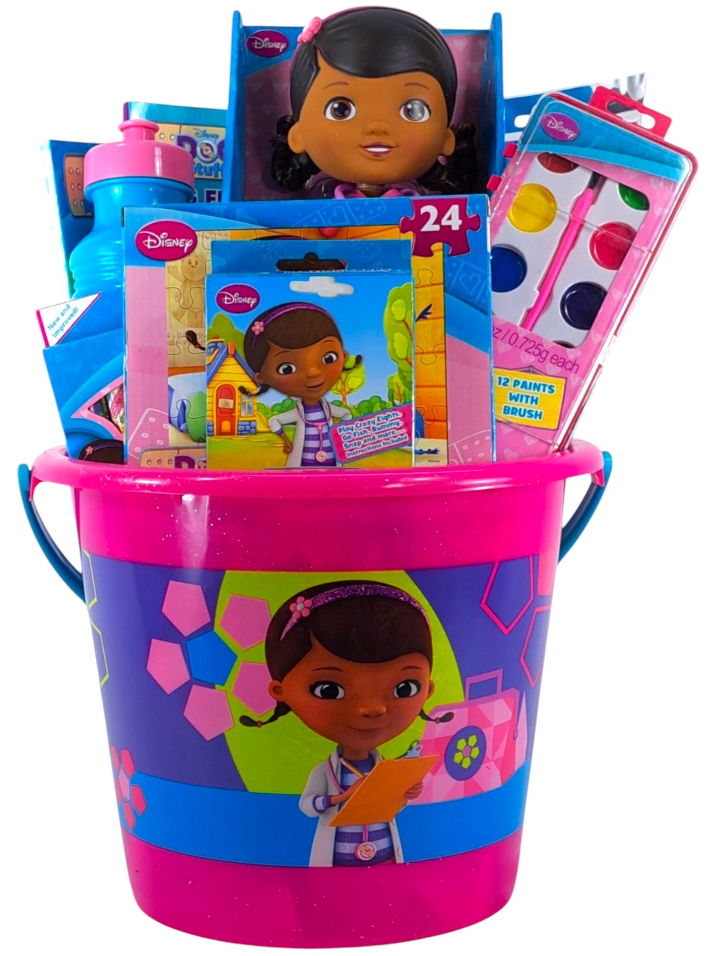 Doc McStuffins Deluxe Gift Basket With Doll