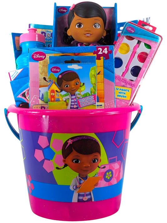 Doc McStuffins Deluxe Gift Basket With Doll