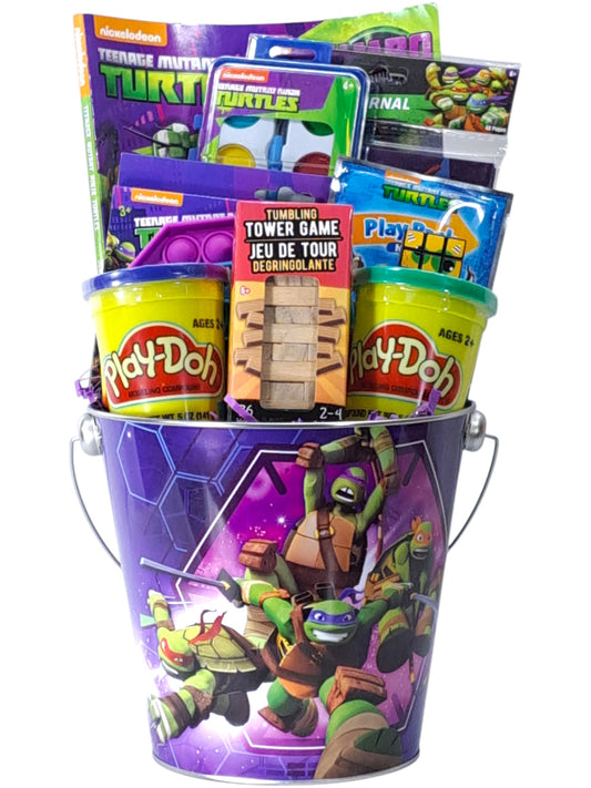Teenage Mutant Ninja Turtles Gift Pail for Kids