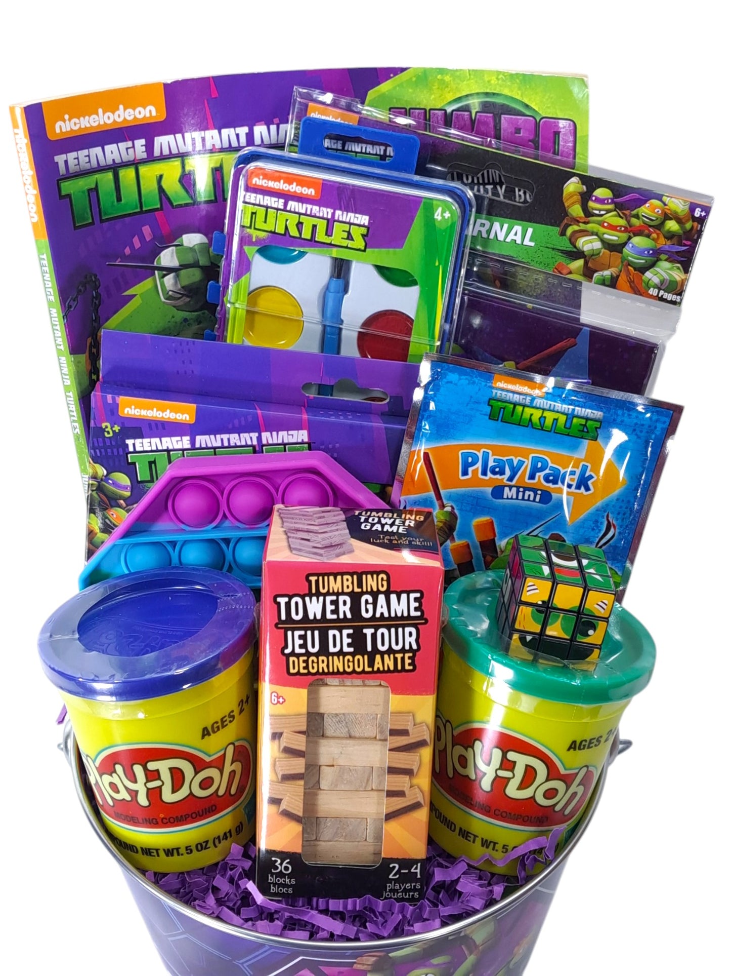 Teenage Mutant Ninja Turtles Gift Pail for Kids