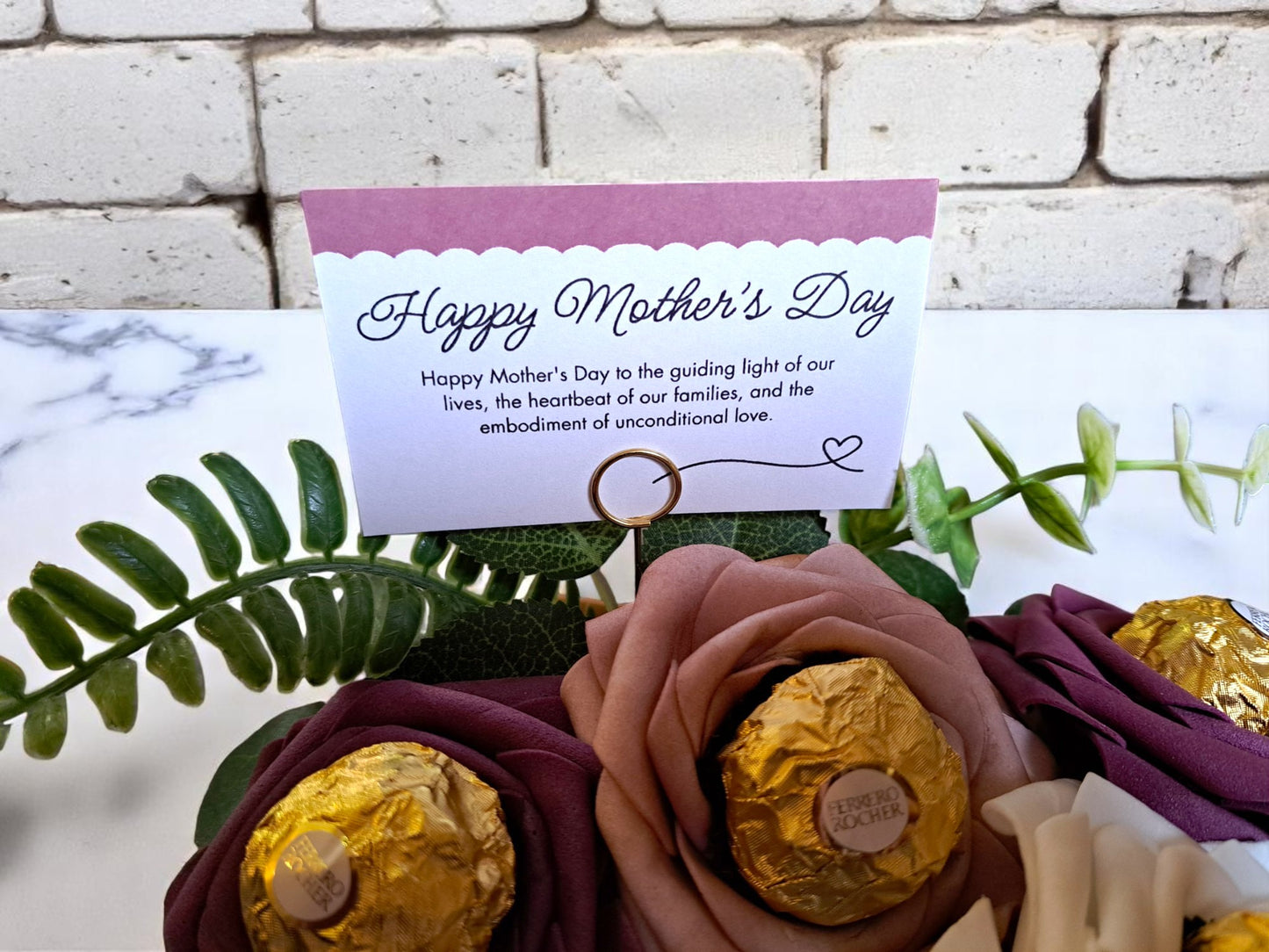 Ferrero Rocher Pink Purse Bouquet